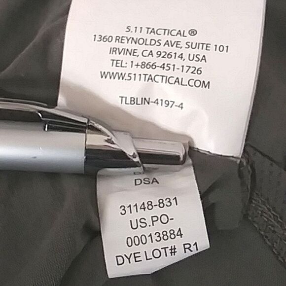 5.11 Tactical Athletic Tank Top Riley Khaki Army Green Women's size S - Picture 13 of 15